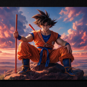YAADIVA GOKU Printed Mouse Pad for Gaming, Study & Office | Smooth Surface Mousepad | Size 19cm / 22cm
