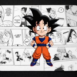 YAADIVA GOKU Printed Mouse Pad for Gaming, Study & Office | Smooth Surface Mousepad | Size 19cm / 22cm