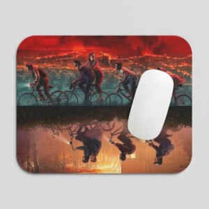 YAADIVA Stranger Things Printed Mouse Pad for Gaming, Study & Office | Smooth Surface Mousepad | Size 19cm / 22cm